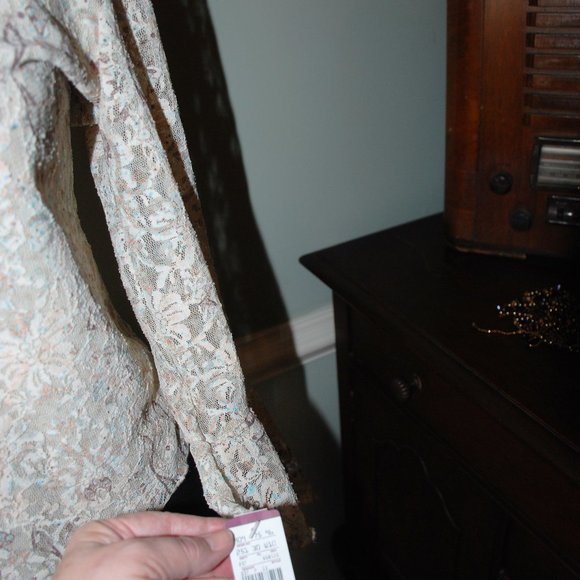 NWOT Vintage Boho Top - Picture 2 of 4